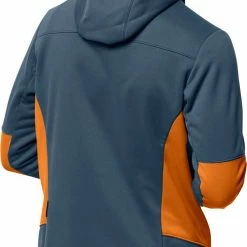 Jack Wolfskin Hydro II Veste à capuche Homme, orange/gris -Vestes en polaire Soldes jack wolfskin hydro ii hooded jacket men amber orange 4