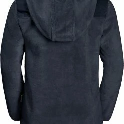 Jack Wolfskin Nepali Veste Enfant, bleu -Vestes en polaire Soldes jack wolfskin nepali jacket kids night blue 3