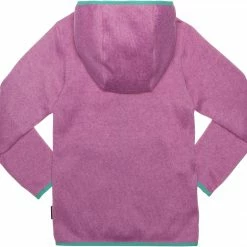 Kamik Dakota Veste polaire en tricot Fille, violet -Vestes en polaire Soldes kamik dakota knit fleece jacket kids blush rougir 2 2