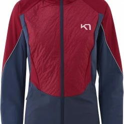 Kari Traa Tirill 2.0 Veste Femme, rouge/bleu