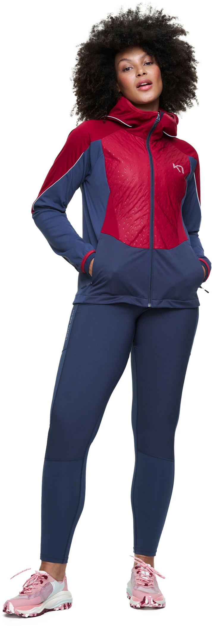 Kari Traa Tirill 2.0 Veste Femme, olive/blanc 5 Kari Traa Tirill 2.0 Veste Femme, olive/blanc – Image 3