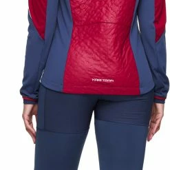 Kari Traa Tirill 2.0 Veste Femme, rouge/bleu -Vestes en polaire Soldes kari traa tirill 20 jacket women red 4 1