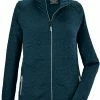 Killtec KOW 26 Flex Jacket Women, Bleu pétrole -Vestes en polaire Soldes killtec kow 26 flex jacket women petrol 1