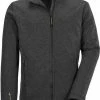 Killtec Skjern Veste polaire en tricot Homme, gris -Vestes en polaire Soldes killtec skjern knitted fleece jacket men greenanthracite 1