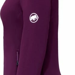 Mammut Aconcagua Light Veste Couche Intermédiaire Femme, bleu -Vestes en polaire Soldes mammut aconcagua light ml jacket women grape 3 1