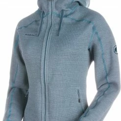 Mammut Arctic Veste à capuche Femme, bleu