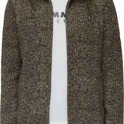 Mammut Chamuera Veste Couche intermédiaire à capuche Homme, marron