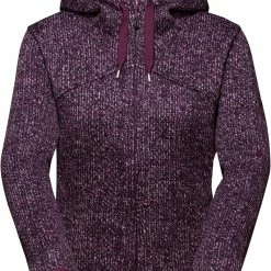 Mammut Chamuera Veste Couche intermédiaire à capuche Femme, violet