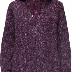 Mammut Chamuera Veste Couche intermédiaire à capuche Femme, violet -Vestes en polaire Soldes mammut chamuera ml hooded jacket women grape 3