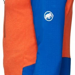 Mammut Eiswand Advanced Veste Couche intermédiaire à capuche Homme, bleu -Vestes en polaire Soldes mammut eiswand advanced ml hooded jacket men arumita azurit 4 2