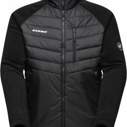 Mammut Innominata Veste intermédiaire hybride à capuche Homme, noir