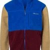 Marmot Aros Veste en polaire Homme, beige/marron -Vestes en polaire Soldes marmot aros fleece jacket men dark azure port royal shetland 1