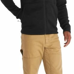 Marmot Drop Line Veste Homme, olive -Vestes en polaire Soldes marmot drop line jacket men black 5 1