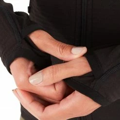 Marmot Preon Sweat à capuche Femme, noir -Vestes en polaire Soldes marmot preon hoody women black 6 1