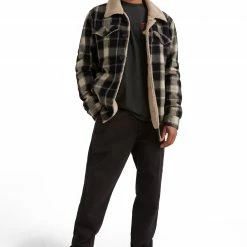 O'Neill Fleece Lined Jacket Men, noir/beige 12 O'Neill Fleece Lined Jacket Men, noir/beige -Vestes en polaire Soldes oneill fleece lined jacket men beige tartan check 5 1