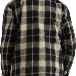 O'Neill Fleece Lined Jacket Men, noir/rouge -Vestes en polaire Soldes oneill fleece lined jacket men beige tartan check 6