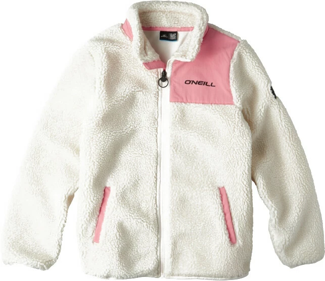 O'Neill Hybrid Polaire à fermeture éclair Fille, blanc/rose 3 O'Neill Hybrid Polaire à fermeture éclair Fille, blanc/rose