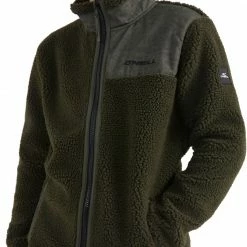 O'Neill Sherpa Full Zip Fleece Jacket Boys, vert -Vestes en polaire Soldes oneill sherpa full zip fleece jacket boys forest night 3 1