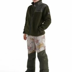 O'Neill Sherpa Full Zip Fleece Jacket Boys, vert -Vestes en polaire Soldes oneill sherpa full zip fleece jacket boys forest night 6 1
