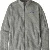 Patagonia Better Sweater Veste Femme, gris -Vestes en polaire Soldes patagonia better sweater jacke damen birch white 1 1