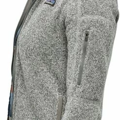 Patagonia Better Sweater Veste Femme, beige -Vestes en polaire Soldes patagonia better sweater jacke damen birch white 4 2