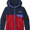 Patagonia Micro D Snap-T Veste Enfant, gris 1 Patagonia Micro D Snap-T Veste Enfant, gris -Vestes en polaire Soldes patagonia micro d snap t jacket kids classic red w navy blue 1 1