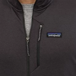 Patagonia R1 Daily Veste Homme, noir 12 Patagonia R1 Daily Veste Homme, noir -Vestes en polaire Soldes patagonia r1 daily jacket men ink black black x dye 5 3