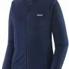 Patagonia R1 Daily Veste Femme, noir -Vestes en polaire Soldes patagonia r1 daily jacket women classic navy light classic navy x dye 1 1