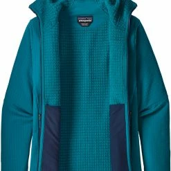 Patagonia R2 TechFace Veste à capuche Homme, olive 11 Patagonia R2 TechFace Veste à capuche Homme, olive -Vestes en polaire Soldes patagonia r2 techface hoody herren balkan blue 4