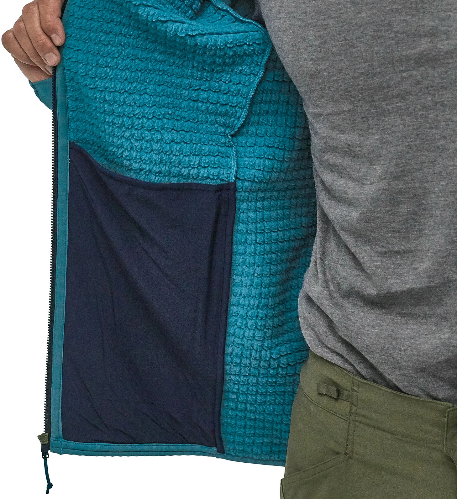 Patagonia R2 TechFace Veste à capuche Homme, olive 8 Patagonia R2 TechFace Veste à capuche Homme, olive – Image 6