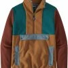 Patagonia Synchilla Anorak, beige -Vestes en polaire Soldes patagonia synchilla anorak bear brown 1