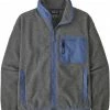 Patagonia Synchilla Veste Femme, gris/bleu -Vestes en polaire Soldes patagonia synchilla jacket women grey nkl 1