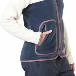 Picture Teddie Polaire à fermeture éclair Femme, noir/rose -Vestes en polaire Soldes picture teddie zip fleece women dark blue 3