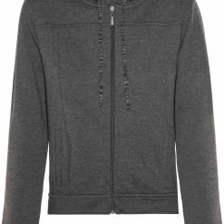 Prana Ari Veste en polaire zippée Femme, noir