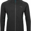 Rab Nexus Fermeture éclair intégrale Homme, gris -Vestes en polaire Soldes rab nexus full zip men black 1