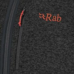 Rab Quest Sweat à capuche Homme, bleu -Vestes en polaire Soldes rab quest hoody men anthracite 4