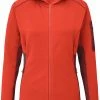 Rab Syncrino <p>Capuche</p> Femme, rouge -Vestes en polaire Soldes rab syncrino mid hoody women red grapefruit 1 1