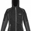 Regatta Walbury IV Jacket Women, noir/gris -Vestes en polaire Soldes regatta walbury iv jacket women black seal grey 1 1