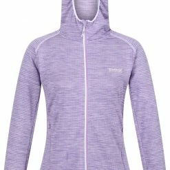 Regatta Yonder Veste à capuche Femme, rouge -Vestes en polaire Soldes regatta yonder hoody jacket women light amethyst 3 1