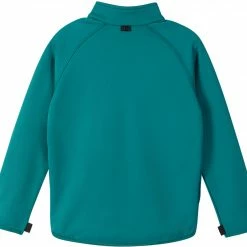 Reima Kahvilla Sweat-shirt Enfant, bleu -Vestes en polaire Soldes reima kahvilla sweater kids dark aqua 2 1