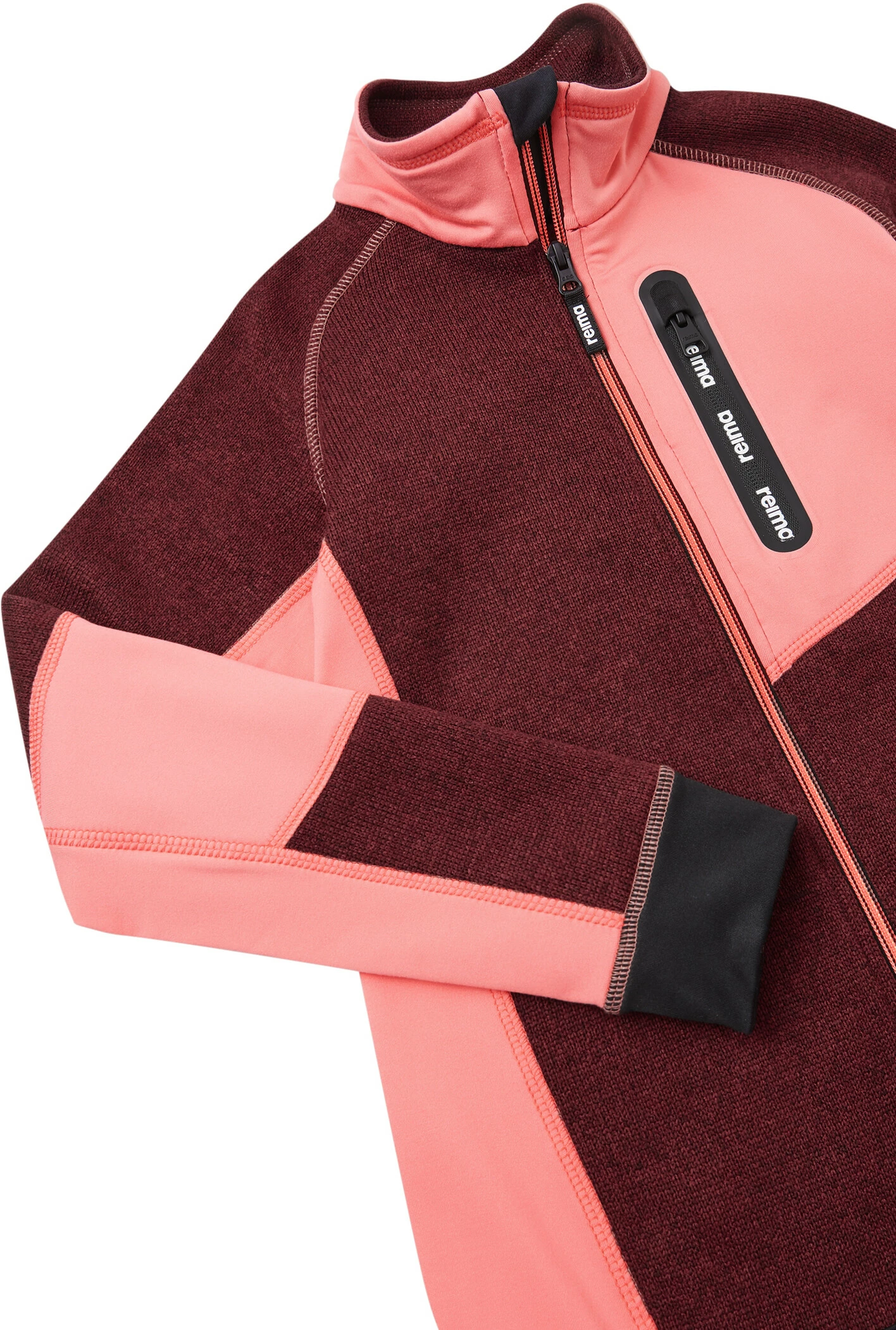 Reima Laskien Fleece Sweater Youth, bleu 5 Reima Laskien Fleece Sweater Youth, bleu – Image 3