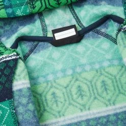 Reima Northern Fleece Sweater Youth, vert/bleu -Vestes en polaire Soldes reima northern fleece sweater youth cat eye green 6 1