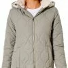 Rip Curl Anti Series Anoeta Veste longue Femme, gris -Vestes en polaire Soldes rip curl anti series anoeta longline jacket women vetiver 1