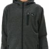 Rip Curl Anti Series Departed Veste avec fermeture éclair Garçon, Bleu pétrole/gris -Vestes en polaire Soldes rip curl anti series departed zip jacket boys charcoal marle 1