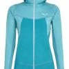 SALEWA Puez Hybrid Polalite Sweat à capuche zippé Femme, rose -Vestes en polaire Soldes salewa puez hybrid polalite full zip hoodie women ocean melange 1 1
