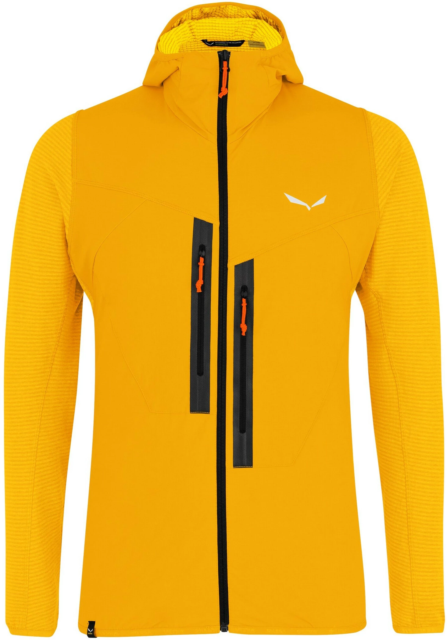 SALEWA Rolle Polarlite Responsive Veste Homme, gris 3 SALEWA Rolle Polarlite Responsive Veste Homme, gris