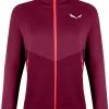 SALEWA Vezzana Polarite Veste Femme, rouge 2 SALEWA Vezzana Polarite Veste Femme, rouge -Vestes en polaire Soldes salewa vezzana polarite jacket women rhodo red 1