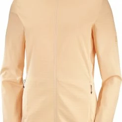 Salomon Outrack Veste intermédiaire à fermeture éclair complète Femme, bleu