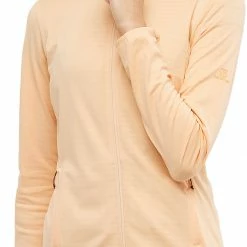 Salomon Outrack Veste intermédiaire à fermeture éclair complète Femme, bleu -Vestes en polaire Soldes salomon outrack full zip midlayer jacket women apricot ice 2 2