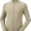 Salomon Radiant Veste en polaire à fermeture éclair Homme, beige